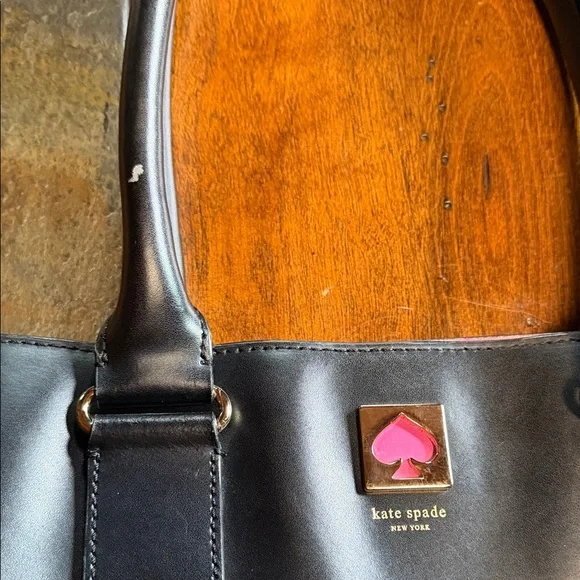 Kate spade large leather tote - Picture 3 of 8
